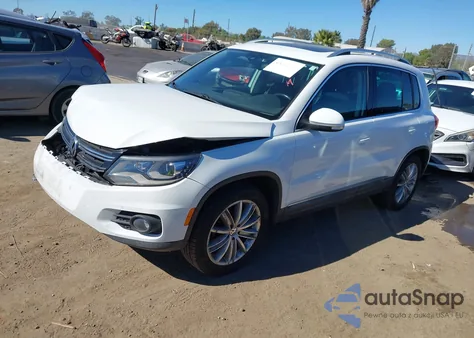 2016 Volkswagen Tiguan Se из США, поврежденный, VIN WVGAV7AX0GW516923